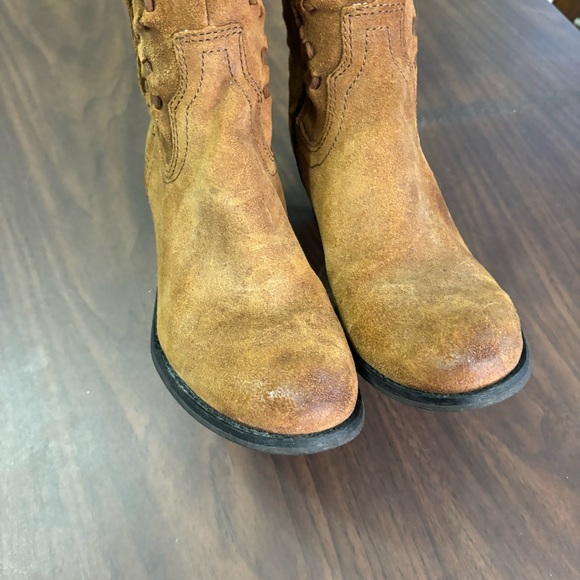 Carlos by Carlos Santana Noble over the knee tan suede boot 7 - Picture 9 of 16